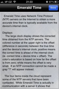 Emerald Time info