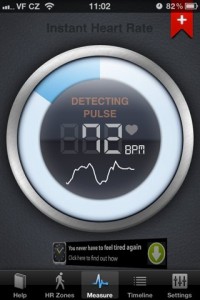 Heart Rate hledání pulsu