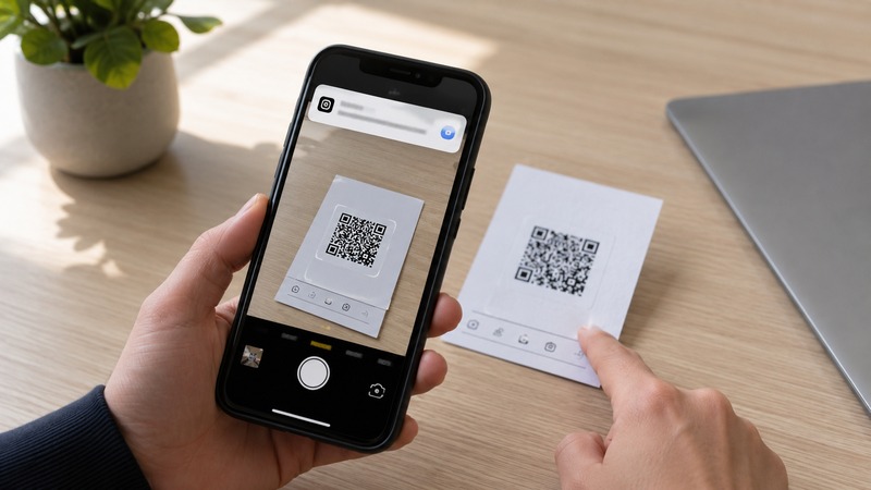 Čtečka QR kódů
