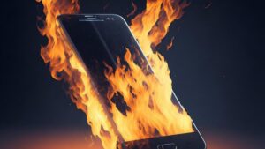Horký iPhone